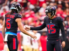 Classificações do Fantasy Football de 2025: os melhores chutadores de Justin Boone na semana 10