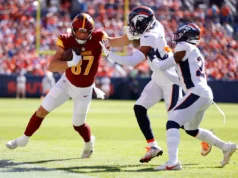 O que aconteceu na última vez que os Commanders jogaram contra os Broncos?