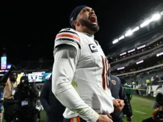 Os Chicago Bears estão dominando os campeões do Super Bowl na Filadélfia