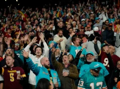Miami Dolphins e seus fãs se despediram de Madrid, ‘foi lindo’ para o primeiro jogo da NFL