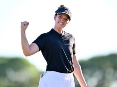 O segundo título LPGA de Lynn Grant vem apropriadamente em um evento organizado pela maior estrela de seu país.