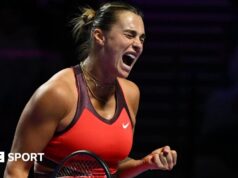 Finais do WTA: Aryna Sabalenka vence Jessica Pegula e Coco Gough nocauteia Jasmine Paolini