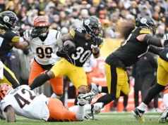 Conclusões do intervalo do Steelers x Bengals