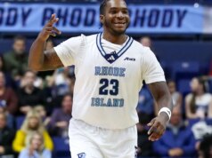 O basquete masculino de Rhode Island derrotou Stetson na temporada de 2025