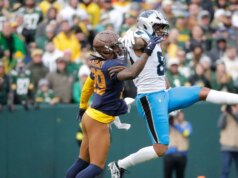 Xavier McKinney no desempenho do futebol americano do Alabama na semana 9 da NFL