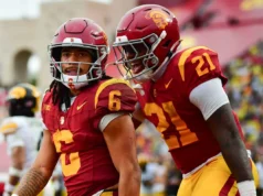 Pontos positivos e negativos da vitória chuvosa do futebol USC em Iowa