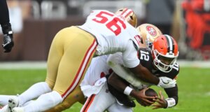 Purdy marcou dois touchdowns no segundo tempo