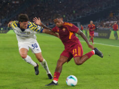 O extremo da AS Roma, Bailey, vai perder o confronto com o Rangers devido a uma nova lesão