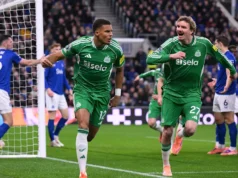 Everton 1-4 Newcastle: Thiao e Miley estrelam enquanto Magpies perdem