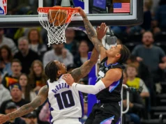 George e Markkanen ajudam Jazz a vencer 4 jogos com vitória por 128-119 sobre Kings