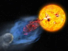 Astrônomos capturam uma violenta supererupção de um jovem Sol