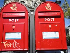 Dinamarca descarta cartas: serviço postal interromperá a entrega de correspondência devido à queda na demanda – icônicas caixas de correio vermelhas removidas em todo o país