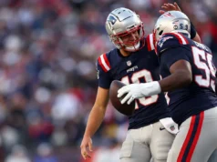 Patriots LT Vederian admite ter jogado com a garota Lou Drake