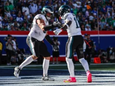 AJ Brown lidera os Eagles no total de pênaltis nesta temporada