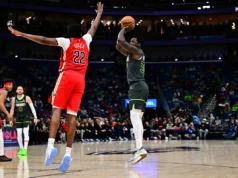 Randle marcou 28 na vitória dos Timberwolves sobre os Pelicans novamente em uma noite tranquila para Edwards.