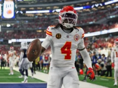 Fantasy Football completa classificações PPR Flex para a semana 14 de Justin Boone