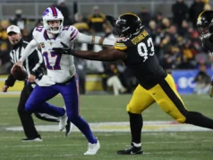 Imagem do playoff da AFC: Ravens cai para a quarta posição após a derrota do Steelers para o Bills
