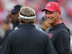 O destino dos playoffs do Alabama pode depender de um confronto do campeonato SEC com a Geórgia