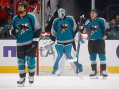 O San Jose Sharks enfrenta o Dallas Stars, reações oculares após uma derrota feia para o Capitals
