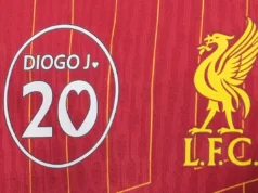Liverpool presta homenagem a Diogo Jota no seu 29º aniversário: ‘Para sempre nos nossos corações’
