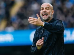 Guardiola para o prêmio de Gerente do Mês da Premier League