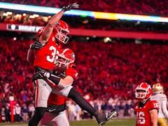 Classificações dos playoffs de futebol universitário: onde estão a Geórgia e a Georgia Tech esta semana.