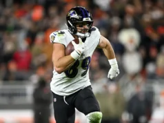 Ravens TE Mark Andrews concorda com extensão de 3 anos e US$ 39,3 milhões após temporada recorde