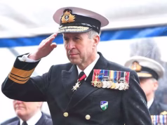 Marinha saiu em condições ‘terríveis’ sem almirante, com o último renunciando