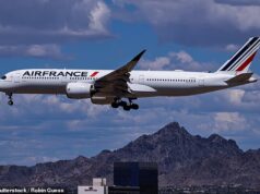 A equipe da Air France permitiu que o jordaniano embarcasse em um voo em um aeroporto do Arizona com um cartão de embarque falso
