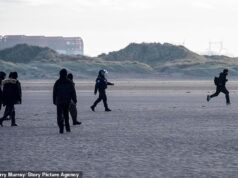 França prende dois britânicos por ‘espalhar ódio’ depois de ‘tentar participar de protesto anti-imigrante proibido’ perto de Calais