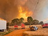 Desista agora! Novos avisos de evacuação foram emitidos em Victoria, à medida que casas são destruídas e mudanças perigosas de vento são previstas