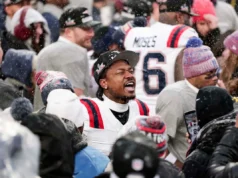 Patriots WR Stephon fica emocionado depois de alcançar o primeiro Super Bowl da carreira, depois de anos assistindo Chiefs do lado de fora