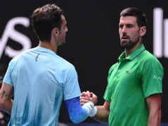 Aberto da Austrália: Novak Djokovic sobrevive a uma desvantagem de 2 sets após o adversário Lorenzo Musetti se aposentar devido a lesão