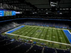 Horário comercial da mala postal do Detroit Lions, semana 3