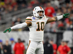 O linebacker de Miami, Raul Aguirre, se comprometeu com a NC State fora do portal de transferência da NCAA