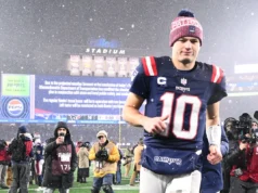 Atualização sobre lesão de Drake Maye: Patriots QB aborda ombro em coletiva de imprensa