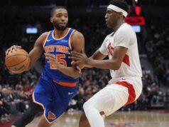Mikal Bridges e Knicks ganham vida no segundo tempo para superar o Raptors por 119-92