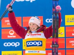 Já fazendo história, Jesse Diggins abre seu último capítulo olímpico com velocidade