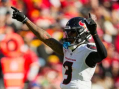 Texans WR Tank Dale finalmente fala depois de perder a temporada de 2025