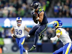 Jackson Smith-Nzigba lidera todos os WRs em longas recepções nesta temporada