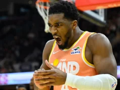 Donovan Mitchell marcou 45 pontos, fazendo com que os Cavaliers derrotassem o Magic novamente