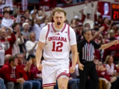 Lamar Wilkerson marcou 19 e Indiana evitou um ataque tardio para superar o No. 12 Purdue por 72-67.