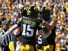 O futebol de Iowa anunciou uma mudança de número para 2026