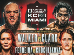 Karate Combat 59 Fight Card, hora de início, data e local | Walker v.