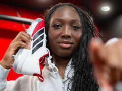Nizari Canady, da Texas Tech, estreia chuteiras de softball Adidas Player Edition e faz história na NIL