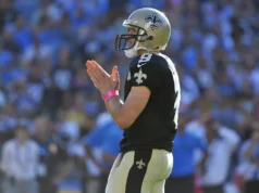 A lenda do New Orleans Saints, Drew Brees, explorando a compra da equipe da MLB