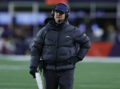 Total de vitórias projetado pelos Chargers entre as melhores equipes em 2026