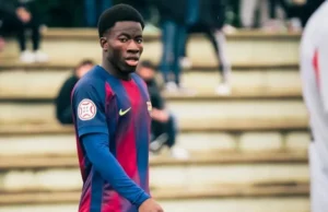 A academia do Barcelona, Jewel, fez história aos 15 anos ao estrear no time reserva