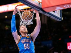 O ataque do Thunder de longa distância para encerrar a seqüência de sete vitórias consecutivas do Cavs