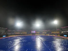 Jogo entre Nova Zelândia e Paquistão é abandonado devido à chuva